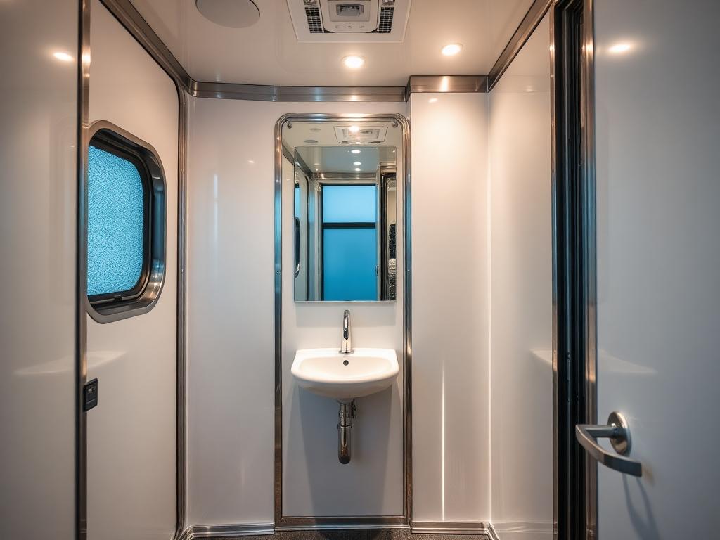 Luxury Restroom Trailers in Harrison, MI